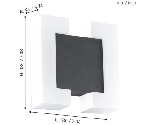 Настенный светильник уличный Sitia 95988 Eglo