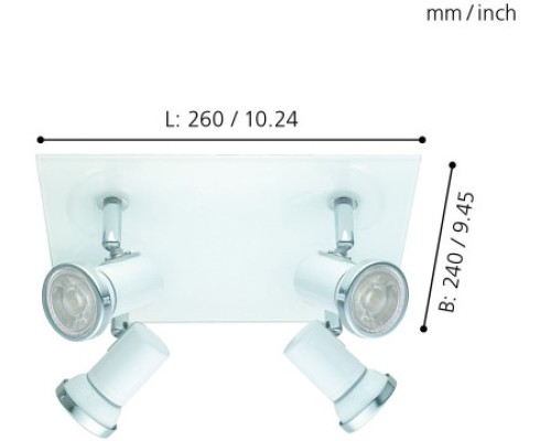 Спот Tamara 1 95995 Eglo