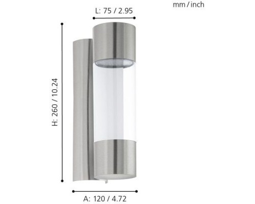 Настенный светильник уличный Robledo 96013 Eglo