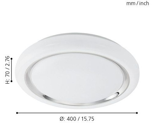 Настенно-потолочный светильник Capasso 96024 Eglo