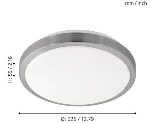 Настенно-потолочный светильник Competa 1 96033 Eglo