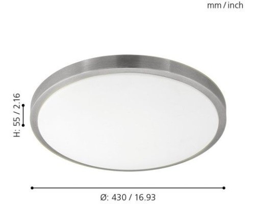 Настенно-потолочный светильник Competa 1 96034 Eglo