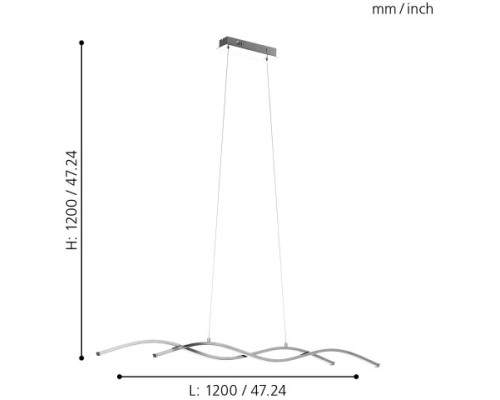 Подвесной светильник Lasana 2 96104 Eglo