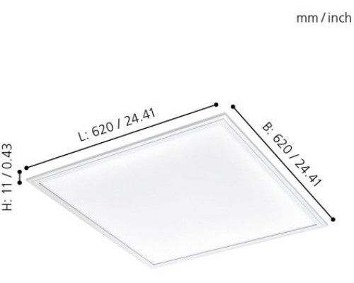 Потолочный светильник Salobrena 1 96154 Eglo