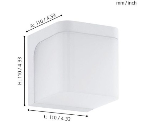 Настенный светильник уличный Jorba 96255 Eglo