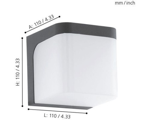 Настенный светильник уличный Jorba 96256 Eglo