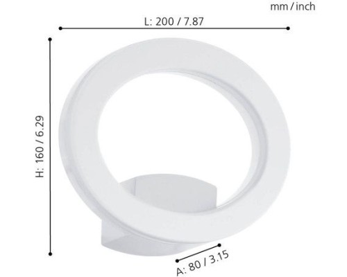 Настенный светильник уличный Emollio 96274 Eglo