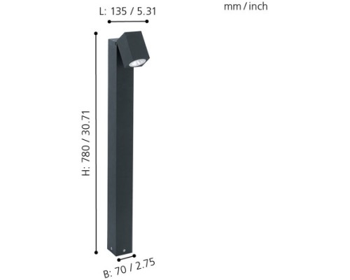 Наземный светильник Sakeda 96288 Eglo