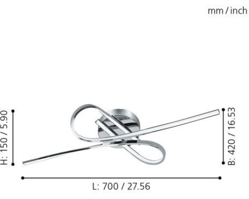 Потолочная люстра Selvina 96329 Eglo