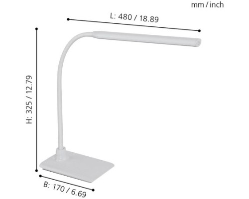 Интерьерная настольная лампа Laroa 96435 Eglo