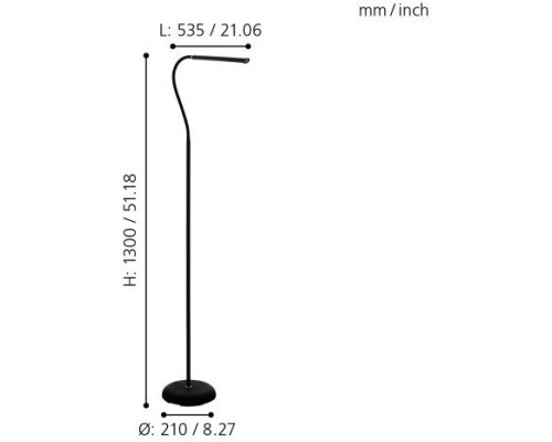 Торшер Laroa 96439 Eglo