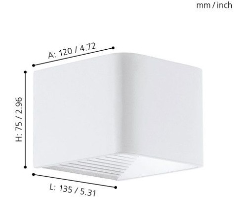 Настенный светильник уличный Doninni 96497 Eglo