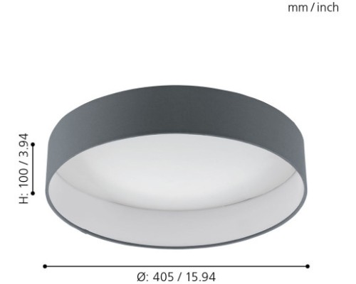 Потолочный светильник Palomaro 1 96538 Eglo