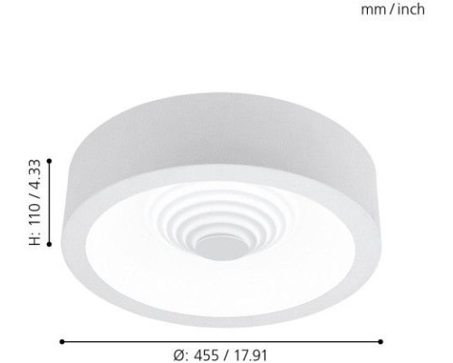 Потолочный светильник Leganes 96851 Eglo