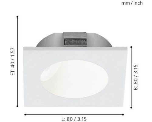 Подсветка для лестниц и ступеней Zarate 96901 Eglo