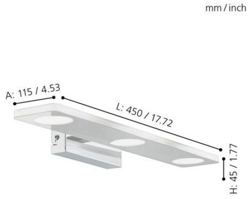 Светильник настенный Cabus 96937 Eglo