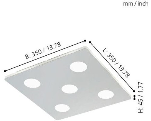Точечный светильник Cabus 96939 Eglo