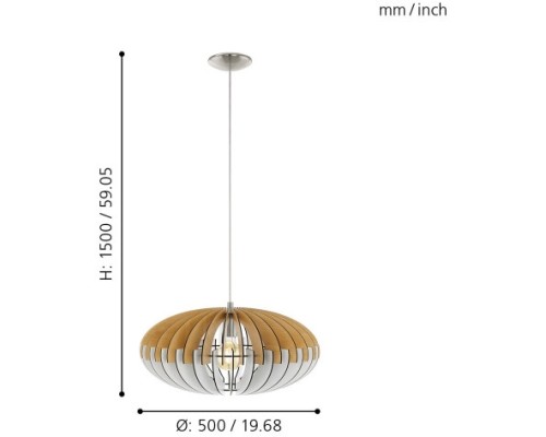 Подвесной светильник Sotos 96963 Eglo