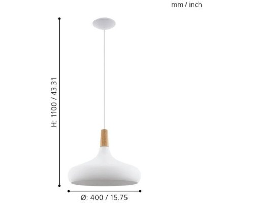 Подвесной светильник Sabinar 96983 Eglo