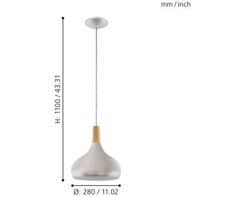 Подвесной светильник Sabinar 96985 Eglo