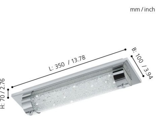 Настенно-потолочный светильник Tolorico 97054 Eglo