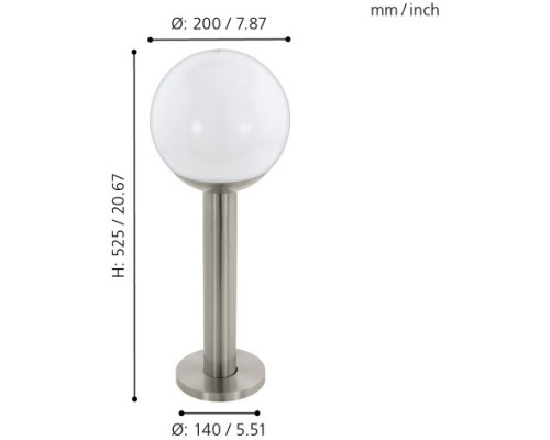 Наземный светильник Nisia-c 97248 Eglo