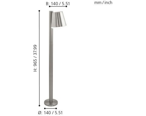 Наземный светильник Caldiero-c 97485 Eglo