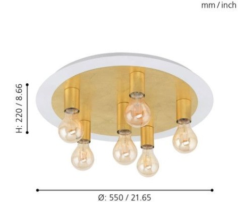 Потолочная люстра Passano 97493 Eglo
