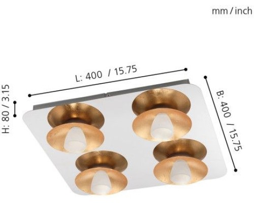 Потолочная люстра Torano 97524 Eglo