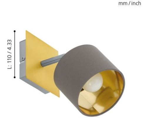 Настенный светильник Valbiano 97536 Eglo