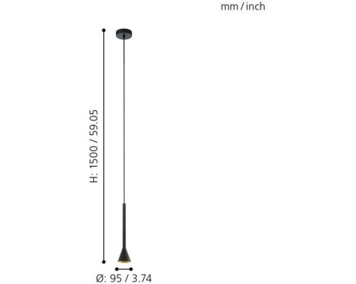 Подвесной светильник Cortaderas 97604 Eglo