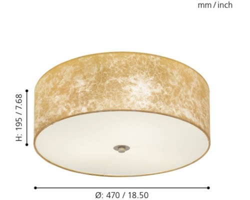 Потолочный светильник Viserbella 97642 Eglo