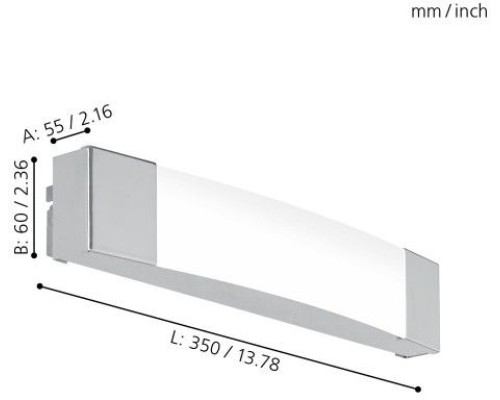 Настенный светильник Siderno 97718 Eglo