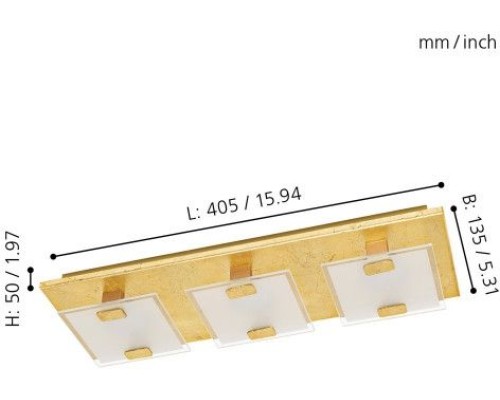 Настенно-потолочный светильник Vicaro 1 97759 Eglo