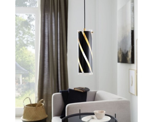 Подвесной светильник Pinto Nero 1 97766 Eglo