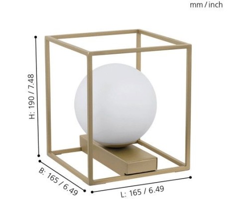 Настольная лампа Vallaspra 97794 Eglo