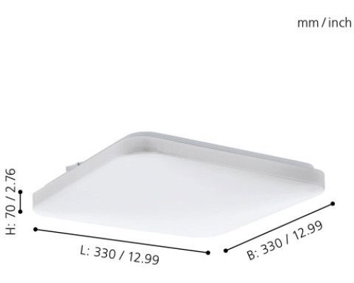 Потолочный светильник Frania 97875 Eglo