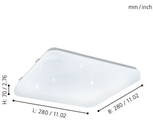 Потолочный светильник Frania-s 97881 Eglo