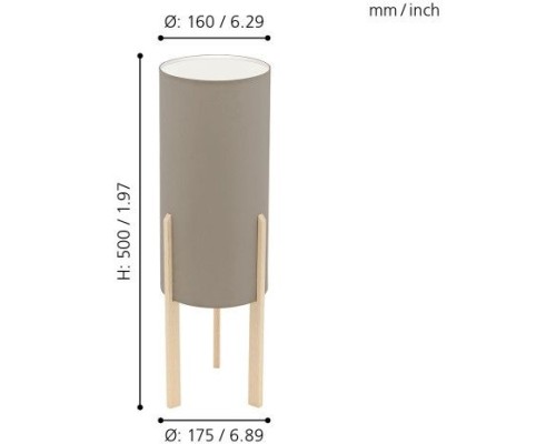 Настольная лампа Campodino 97894 Eglo
