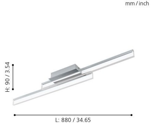 Потолочная люстра Palmital 97965 Eglo