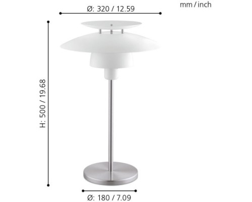 Интерьерная настольная лампа Brenda 98109 Eglo