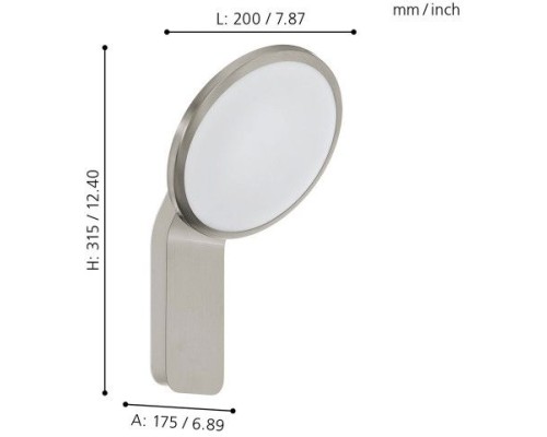 Настенный светильник уличный Cicerone 98127 Eglo