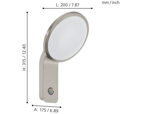 Настенный светильник уличный Cicerone 98128 Eglo