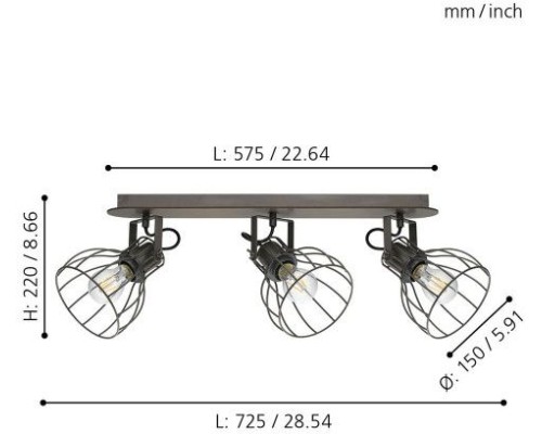 Спот Sambatello 98136 Eglo