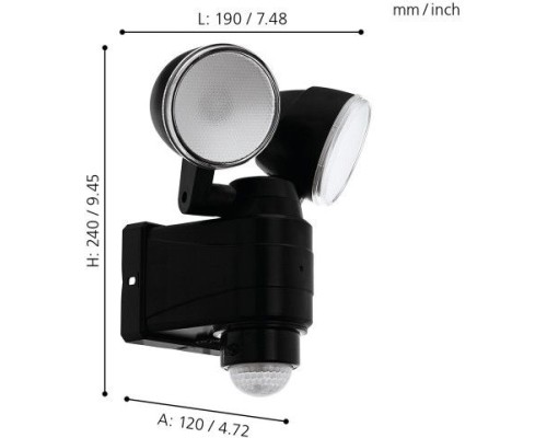 Прожектор уличный Casabas 98189 Eglo