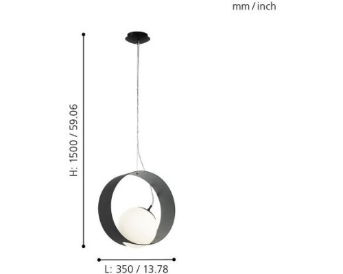Подвесной светильник Camargo 98192 Eglo
