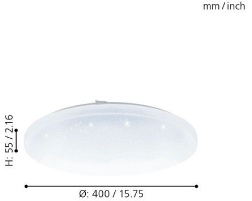 Настенно-потолочный светильник Frania-a 98236 Eglo