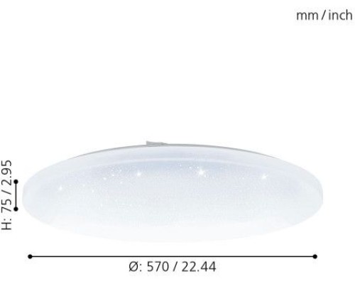 Настенно-потолочный светильник Frania-a 98237 Eglo