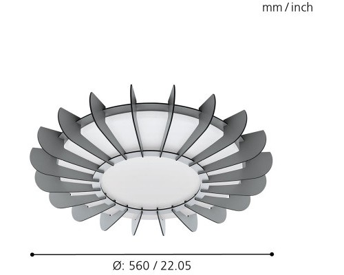 Настенно-потолочный светильник Arapiles 98262 Eglo