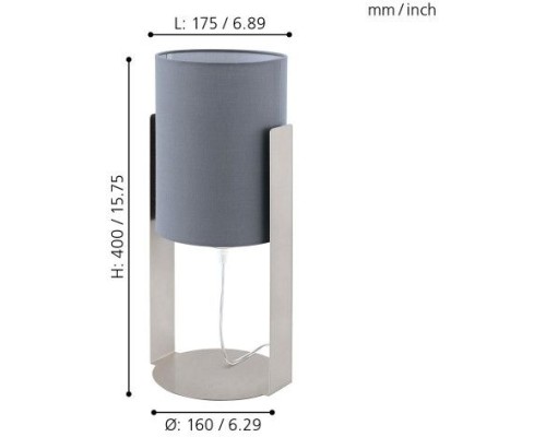 Настольная лампа Siponto 98286 Eglo